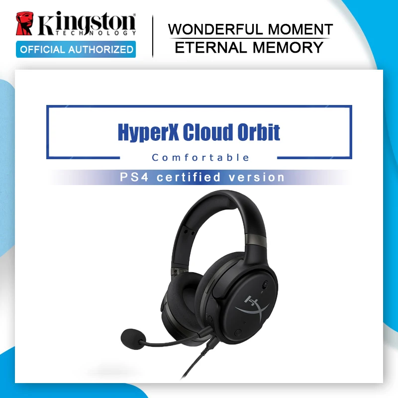 Игровая гарнитура kingston HyperX Cloud Orbit 3D audio technology электронная Спортивная с