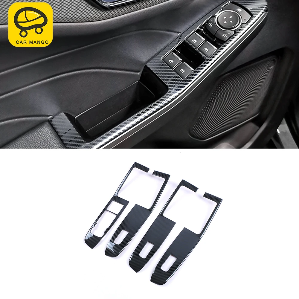 

CarMango для Ford Escape Kuga 2020-2021, автомобильные аксессуары, внутренняя дверь, фоторамка, наклейка, Обложка, украшение