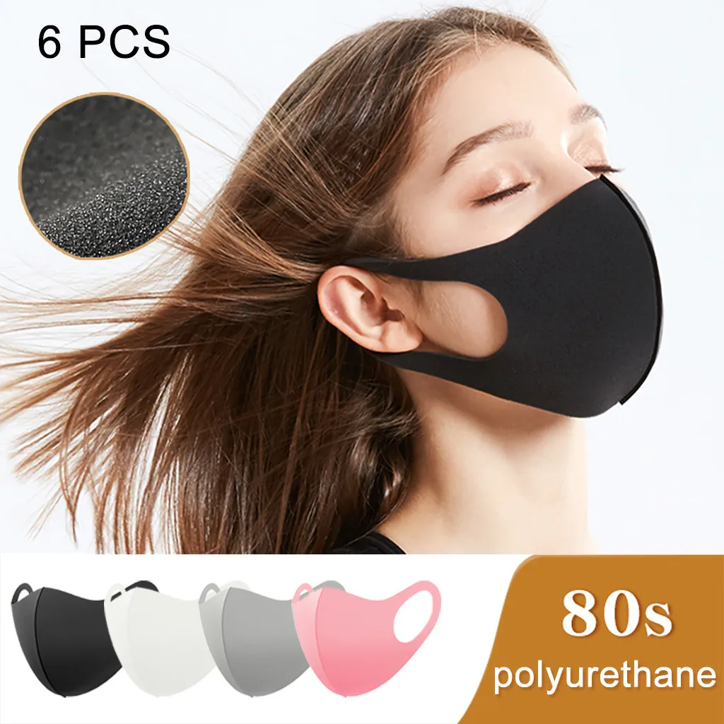 

Lot Washable Earloop Masks Anti Dust Cycling Mouth Face Mask Cycling Face Mask Filte Anti-Pollution mascherine