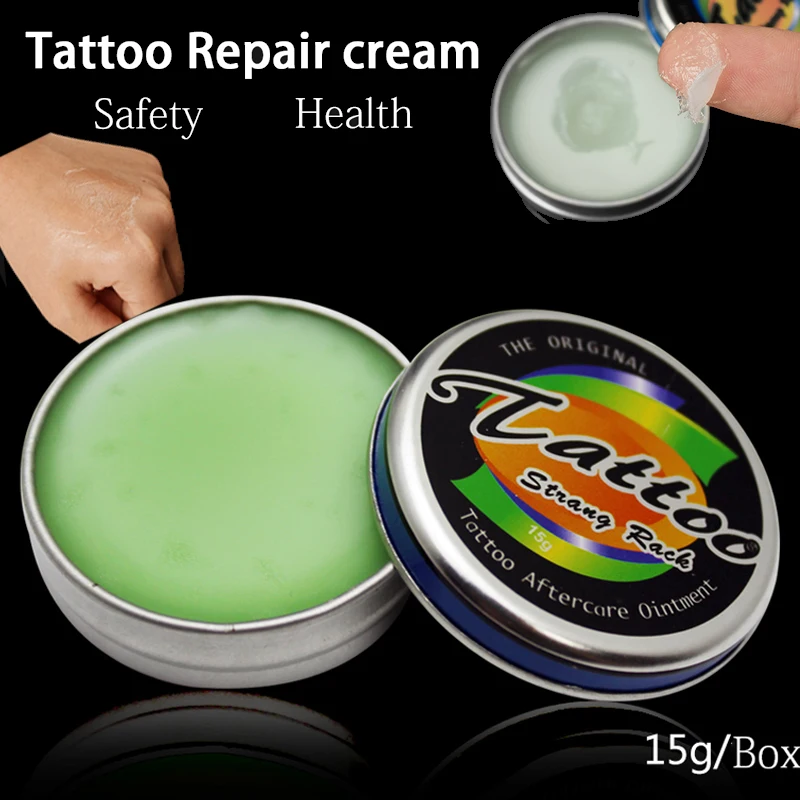 Ungüentos para el cuidado posterior del tatuaje, crema reparadora curativa para tatuajes, ungüentos de enfermería para recuperación de la piel, 24 unids/caja