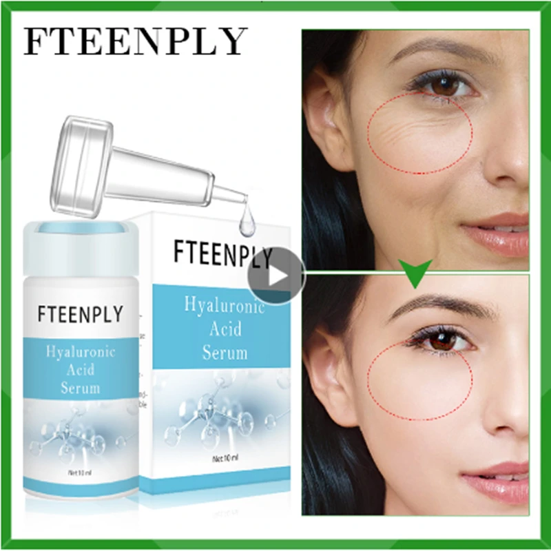 FTEENPLY acide hyaluronique sérum blanchissant Anti rides Essence réparation âge visage rétrécissement pores soin|Сыворотка| |