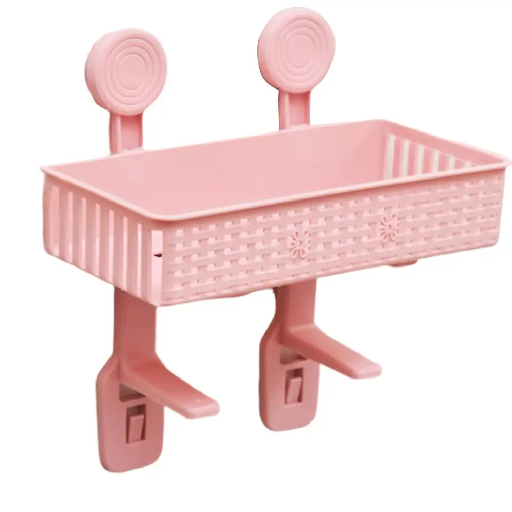 Bathroom Shelf Organizer with Towel Rack Wall Mounted No Drilling Tissue Holder Kitchen bathroom Storage | Дом и сад