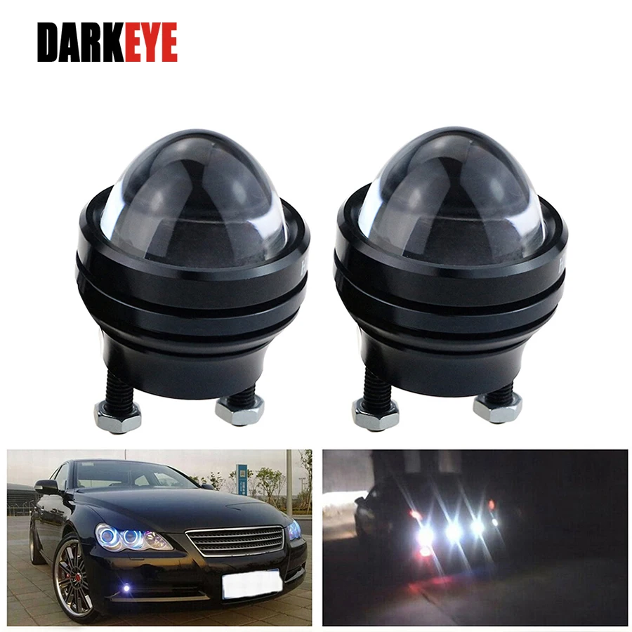 Дневные ходовые огни DARKEYE «Орлиный глаз», супер яркие дневные огни s, лампа DRL, водонепроницаемая парковочная лампа, 12 В постоянного тока, Стайлинг автомобиля, источник диджея