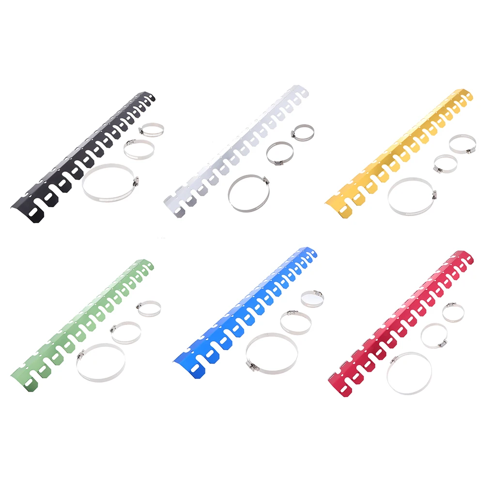 60 см защита выхлопной трубы тепловой защиты для 2 тактного мотоцикла грязи