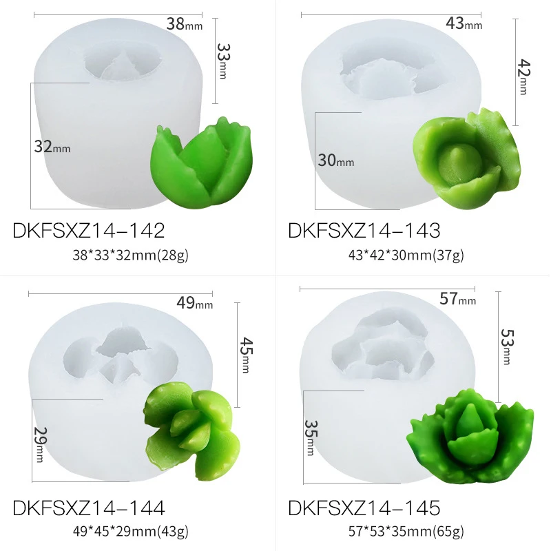 Кактус суккуленты растения силиконовые формы для свечей ручной работы мыло