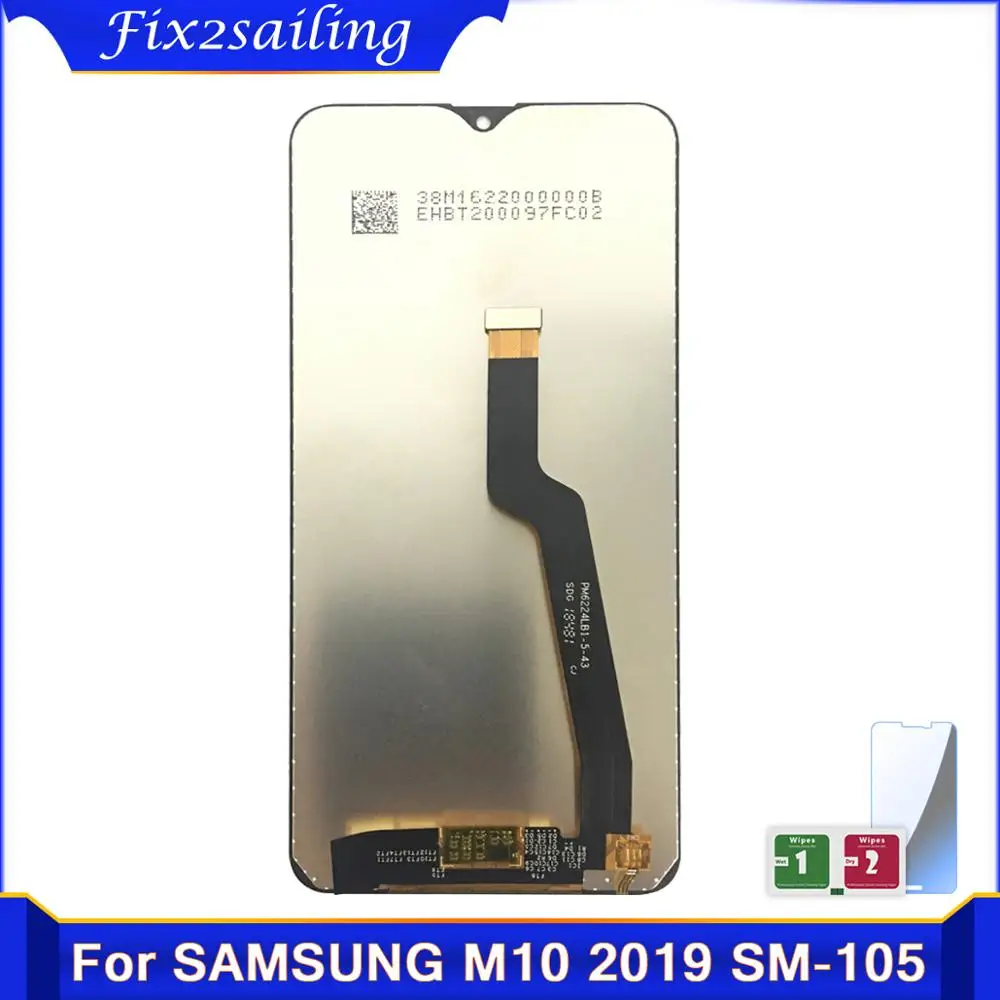 Супер AMOLED дисплей для Samsung Galaxy M10 2019 SM 105 M105F M105DS ЖК сенсорный экран дигитайзер