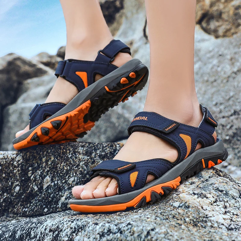 

Mens Sandals Hollow Breathable Beach Mens Dress Sandals Sandalias De Cuero Para Hombre Men Outdoor Roman Sandles For