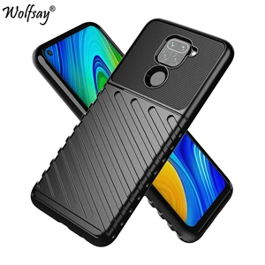 rugged fiber shield cover for xiaomi redmi note 9 case anti knock back cover for redmi note 9 pro case for redmi note 10 pro max free global shipping