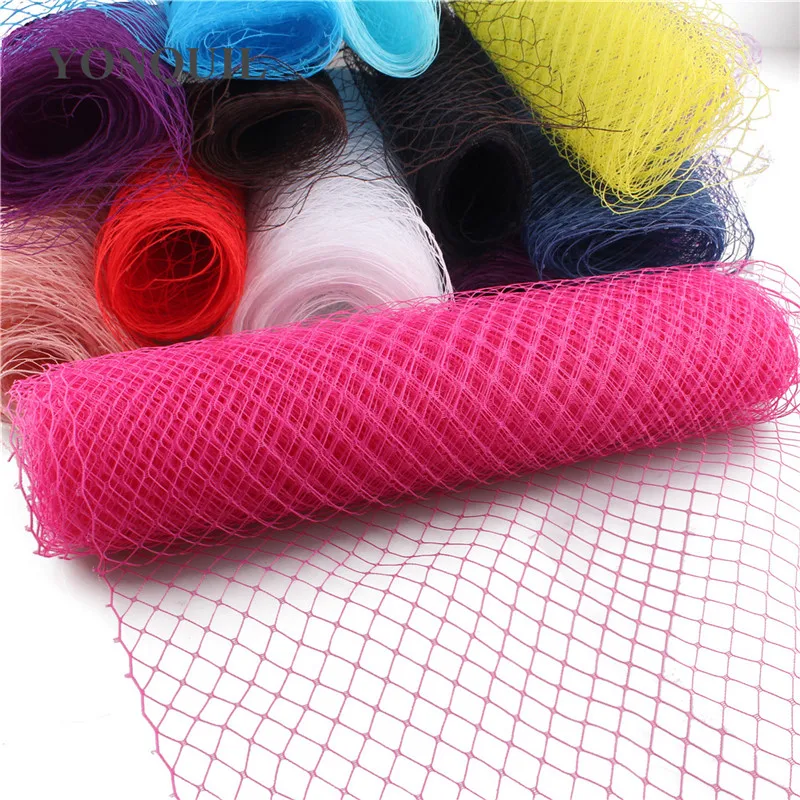 Russian Veiling Hat Birdcage Veils Netting Mesh Fabric - 25/45 CM Width - Ideal for Wedding Millinery Trim, DIY Hair Accessories image 5