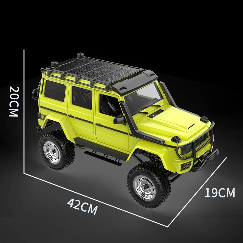

MN86KS 1:12 2.4G 4WD Simualtion 4x4 230MM Wheelbase Crawler RC Car Desert Mountain Vehicle Models DIY Toys with 390 Motor Gear