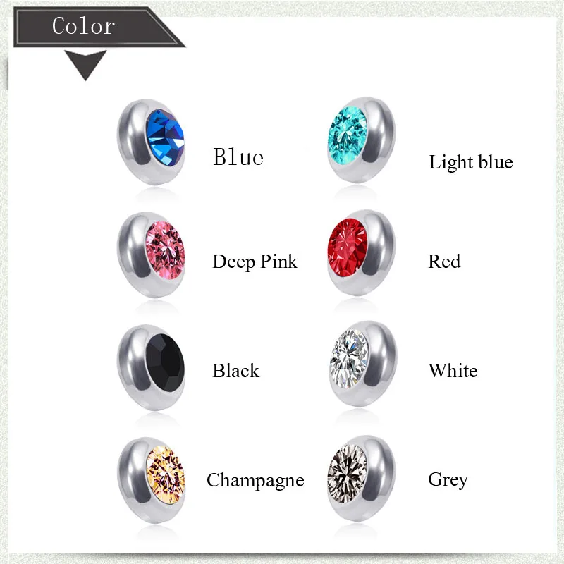 Магнитные серьги-гвоздики для похудения многоцветные стразы магнитные серьги