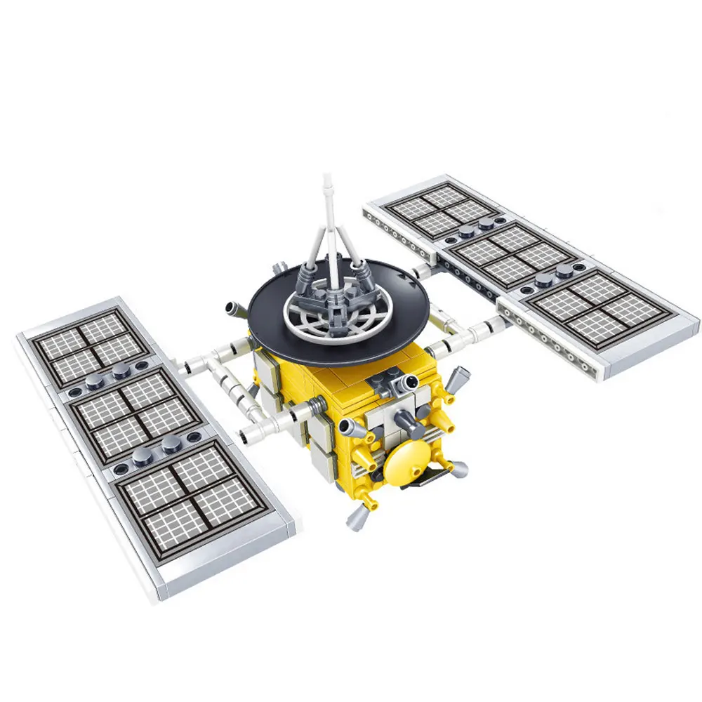 Космические приключения небольшие строительные кирпичи космический корабль ракетная установка Станция