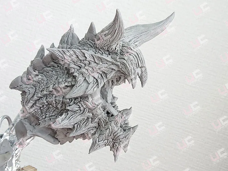 15 см фантазия Статуэтка дракона бюст полимерный миниатюрный моделирование