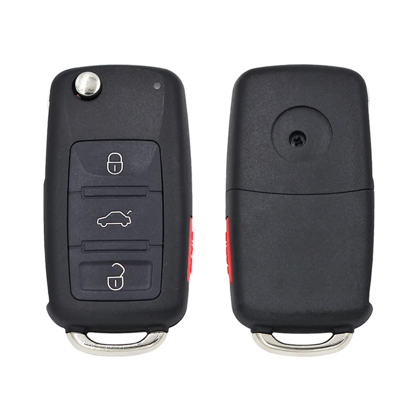 3 + 1/4 кнопки 315 МГц 433 Складной Дистанционный брелок для Volkswagen forTouareg 2002 2010 с чипом