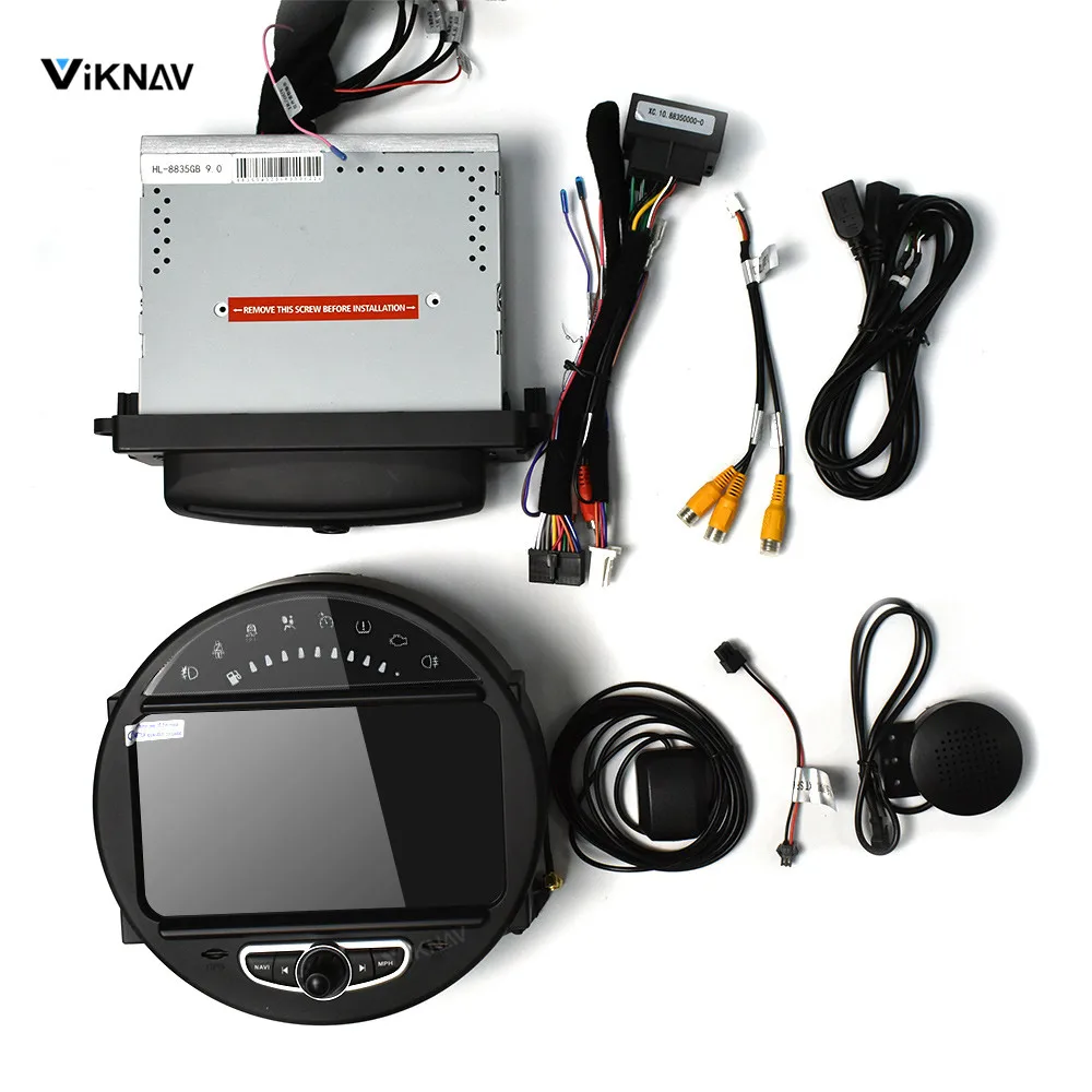 Для-BMW Mini 2006-2013 android Авто Радио мультимедийный плеер Поддержка ТВ FM Wifi 4G MIRRO LINK