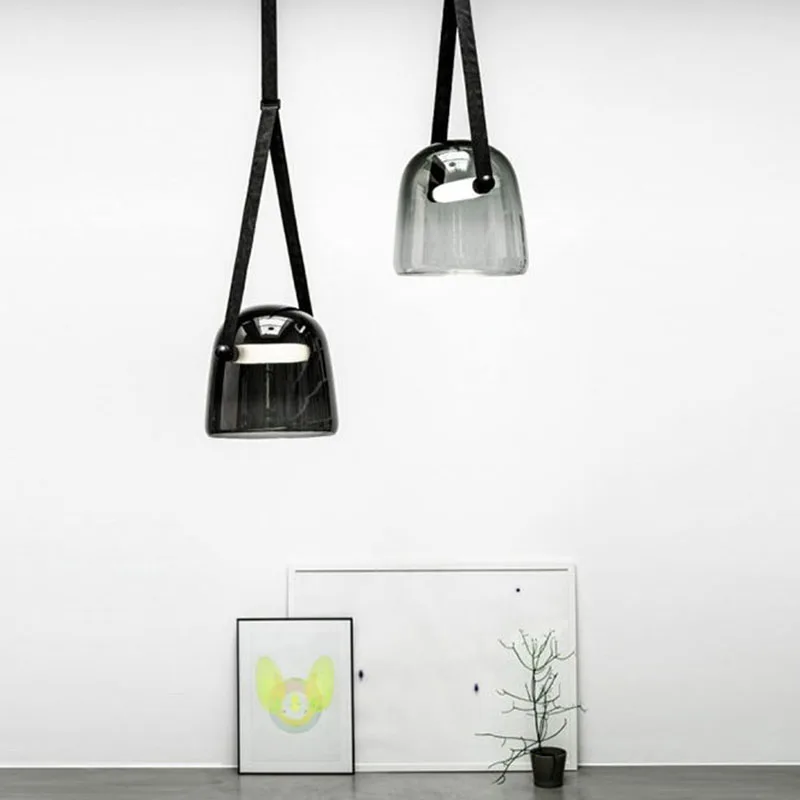 Nordic Modern Led Single Chandeliers Glass Ball Lampshade Droplight Home Decor Minimalist Shop Restaurant Hanging | Лампы и освещение