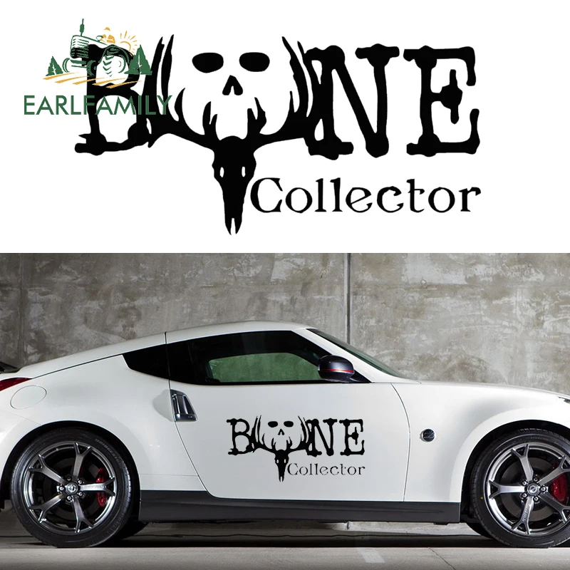 

EARLFAMILY 58 см x 29 см 2x смешной коллектор костей зомби виниловый Апокалипсис реагирование на вспышку автомобильные наклейки Набор наклеек