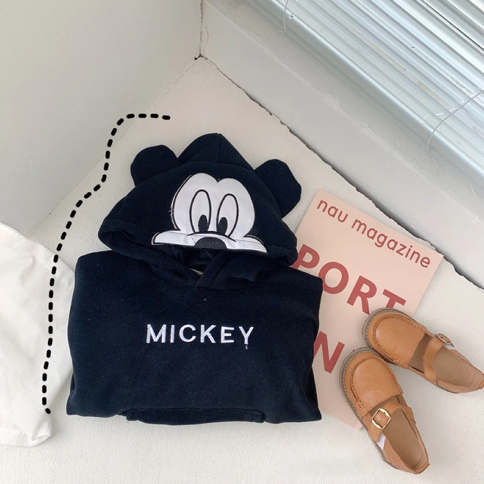 

Sweatshirts for Girls Children Sports Hoodies Mickey Donald Duck Cartoon Toddler Girls Sweatshirt Sweater Children Clothes Girl