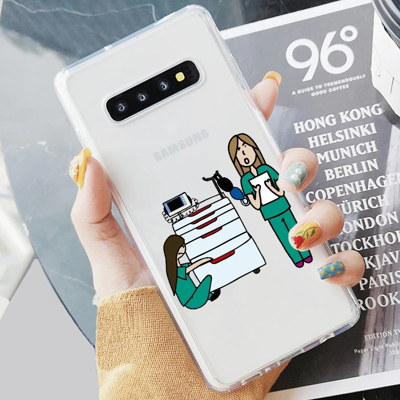 Мягкий ТПУ чехол для телефона Samsung 2017 A5 A50 S7 S9 S8Plus S10 A6 A8P Note8 + | Мобильные телефоны и