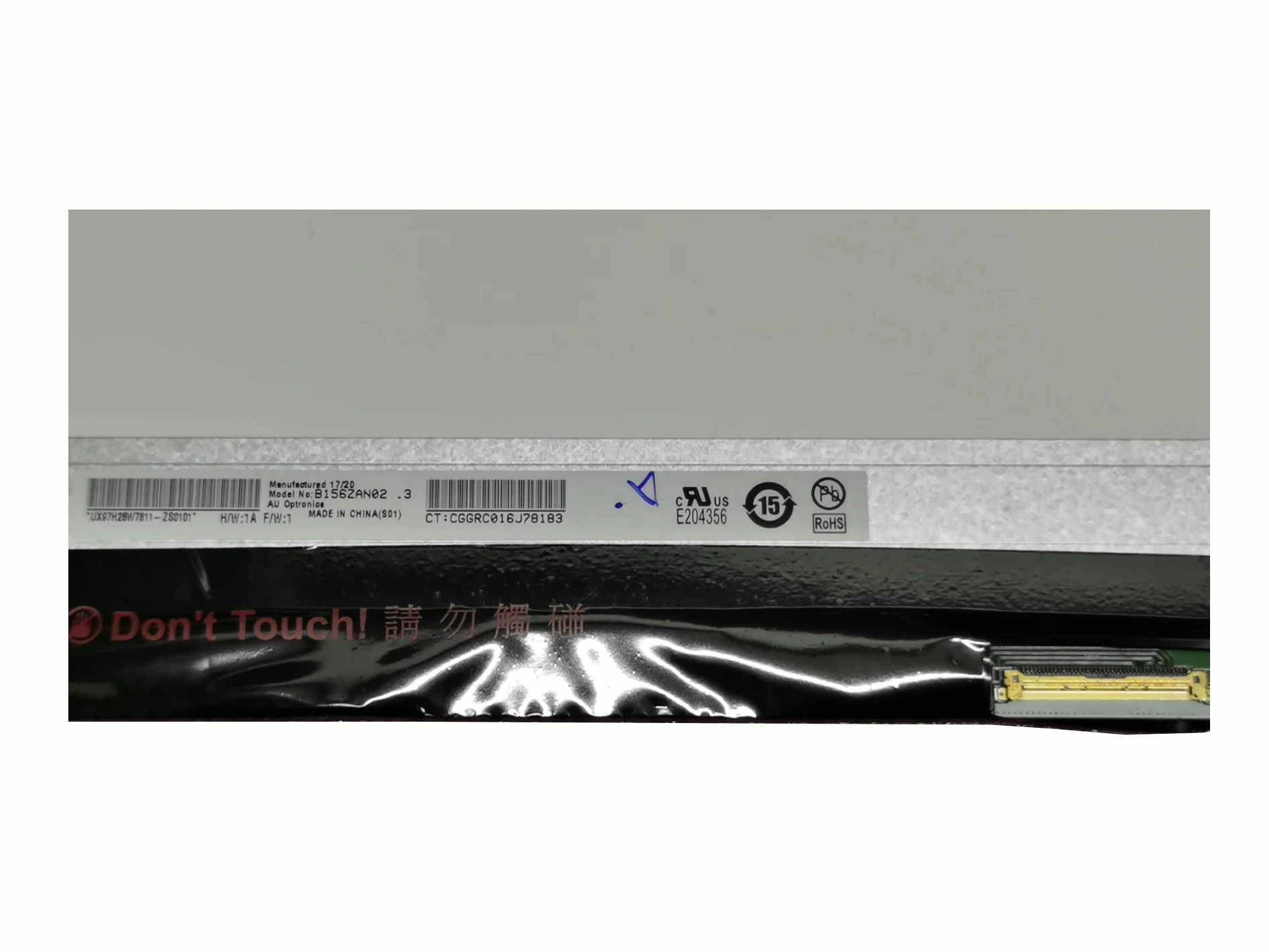 B156ZAN02.3 3840*2160 UHD 72% NTSC 40pin 15 6 ЖК экран для ноутбука оригинальный 100% тестирование