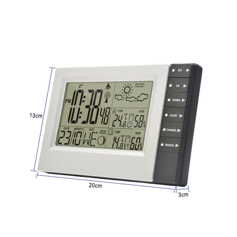 DYKIE Многофункциональный беспроводной Метеостанция Крытый Уличный Термометр