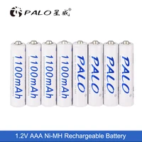 palo aaa rechargeable battery 1 2v ni mh nimh ni mh bateria 3a aaa batteries for remote control car camera telephone flashlights