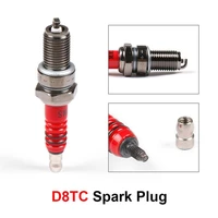 motorcycle spark plug for d8tc suitable for 150cc for 200cc 125cc 150cc 200cc 250cc off road vehicle all terrain vehicle