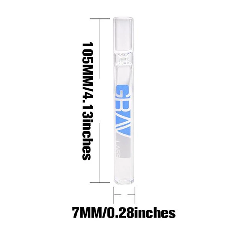 1 шт. стеклянная мини трубка для курения с двумя стеклянными ножками| |