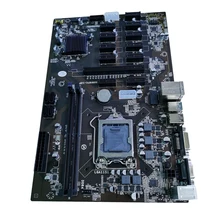 B250 BTC Mining Machine Motherboard 16X Graph Card SODIMM DDR4 16G Memory Motherboard SATA3.0 Dropship