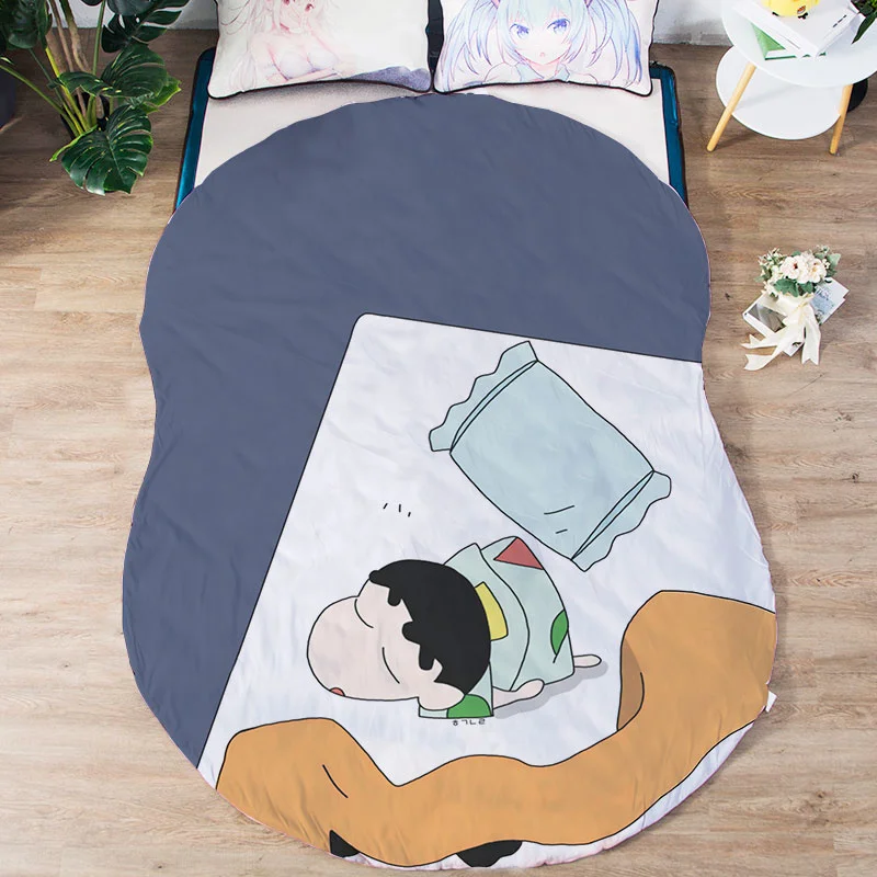 Crayon uno reconstruido Luffy manta de Totoro aire acondicionado edred&oacute;n doble colcha de verano estudiante edred&oacute;n para dormitorio Oficina resto Manta-2