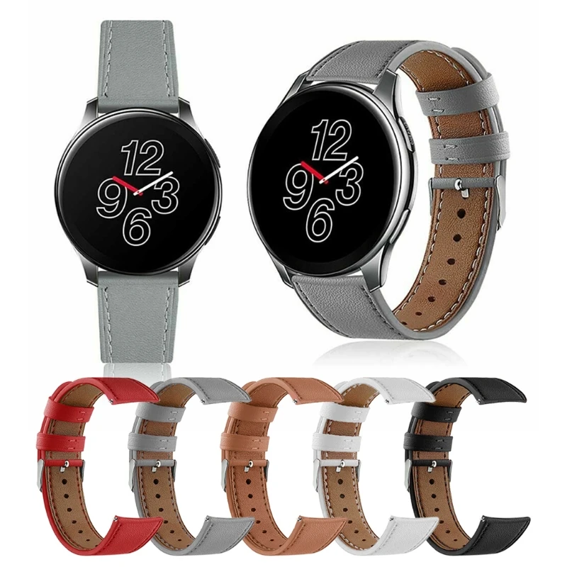 watchband replacement durable leather waterproof wristband for oneplus watch wearable devices smart accessories free global shipping