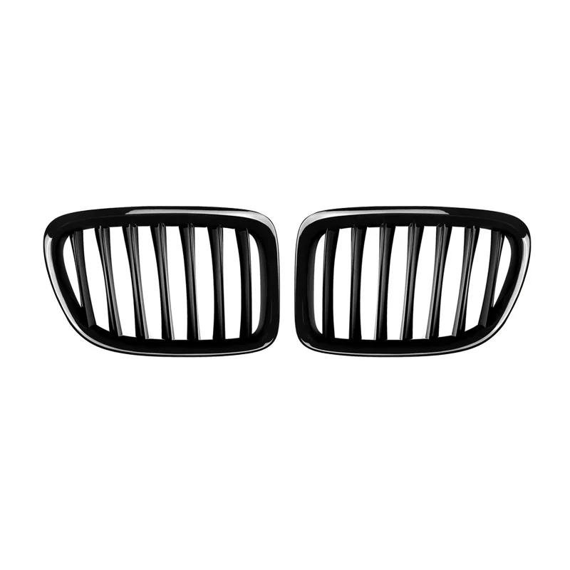 Автомобильные грили MagicKit для BMW X1 E84 25iX/28i/28iX/35iX 2009 2015 блестящая Черная решетка