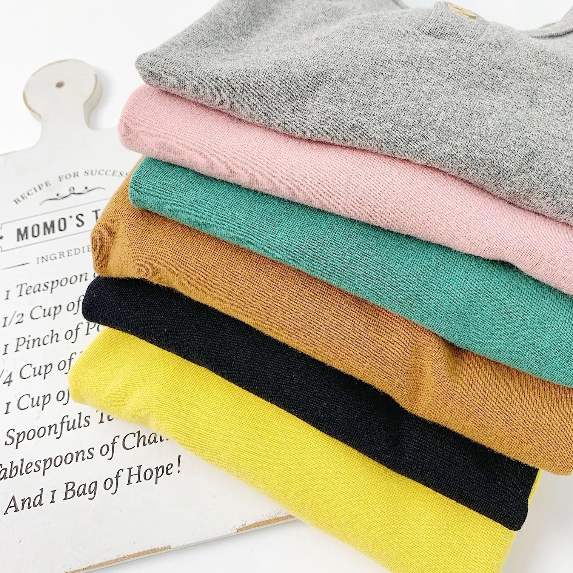 Футболка детская с круглым вырезом длинным рукавом на осень|Тройники| |