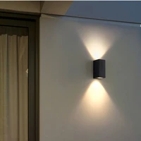 indoor and outdoor waterproof led wall sconce lamp villa garden cottage corridor fence lighting decoration