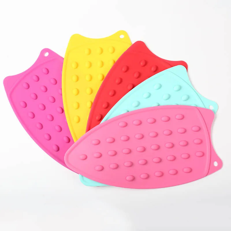 Silicone  1 PC Flexible Ironing Blanket Heat-resistant Dotted Bubbled Portable Iron Rest Pads Ironing Board Pad