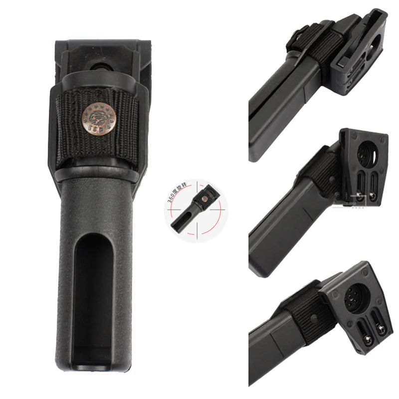 Новый универсальный выдвижной Чехол-кобура для дубинки с вращением на 360