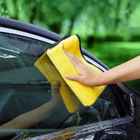 1pc 3060cm car wash microfiber towel drying cloth hemming towel cleaning towel cloth detailing car organizer car cleaning