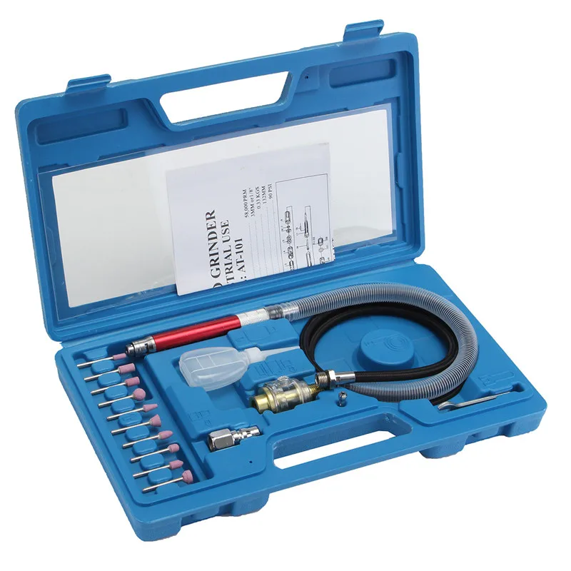 

16pcs/Set High-Speed Air Micro Die Grinder Kits Mini Pencil Polishing Engraving Tool Grinding Cutting Pneumatic Tools