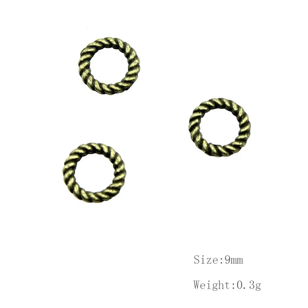 

Malzahar 100 Pieces Small Circle Jewelry Findings Components Pendants For Crafts