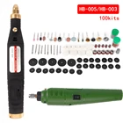 Набор миниатюрных электродрелей, шлифовальный станок, сверлильный гравер, электрические инструменты сделай сам, 5000  18000 обмин, 18 Вт