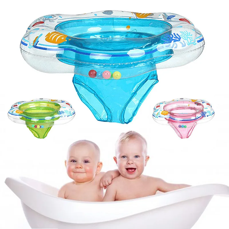 

Toy Swimming Leak-Proof Accessories Ring Pool Kids Double Ring Float Train Baby Swimming Pool Safety Water Inflatable Durable Ri