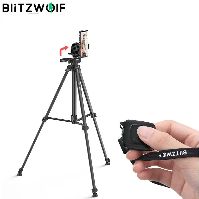 BlitzWolf BW BS0 Pro bluetooth пульт дистанционного управления Устойчивый Штатив со съемным 1/4