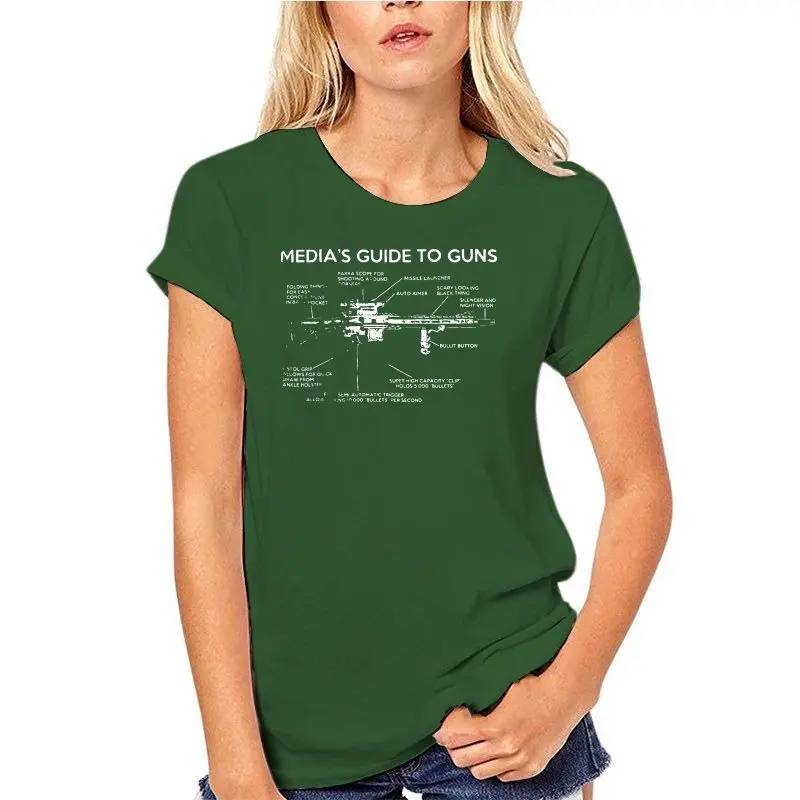 

Rare Men T Shirt Media S Guide To Guns Women T-shirt T Shirt Women T-shirt Short Sleeve Tops Summer Short Sleeve