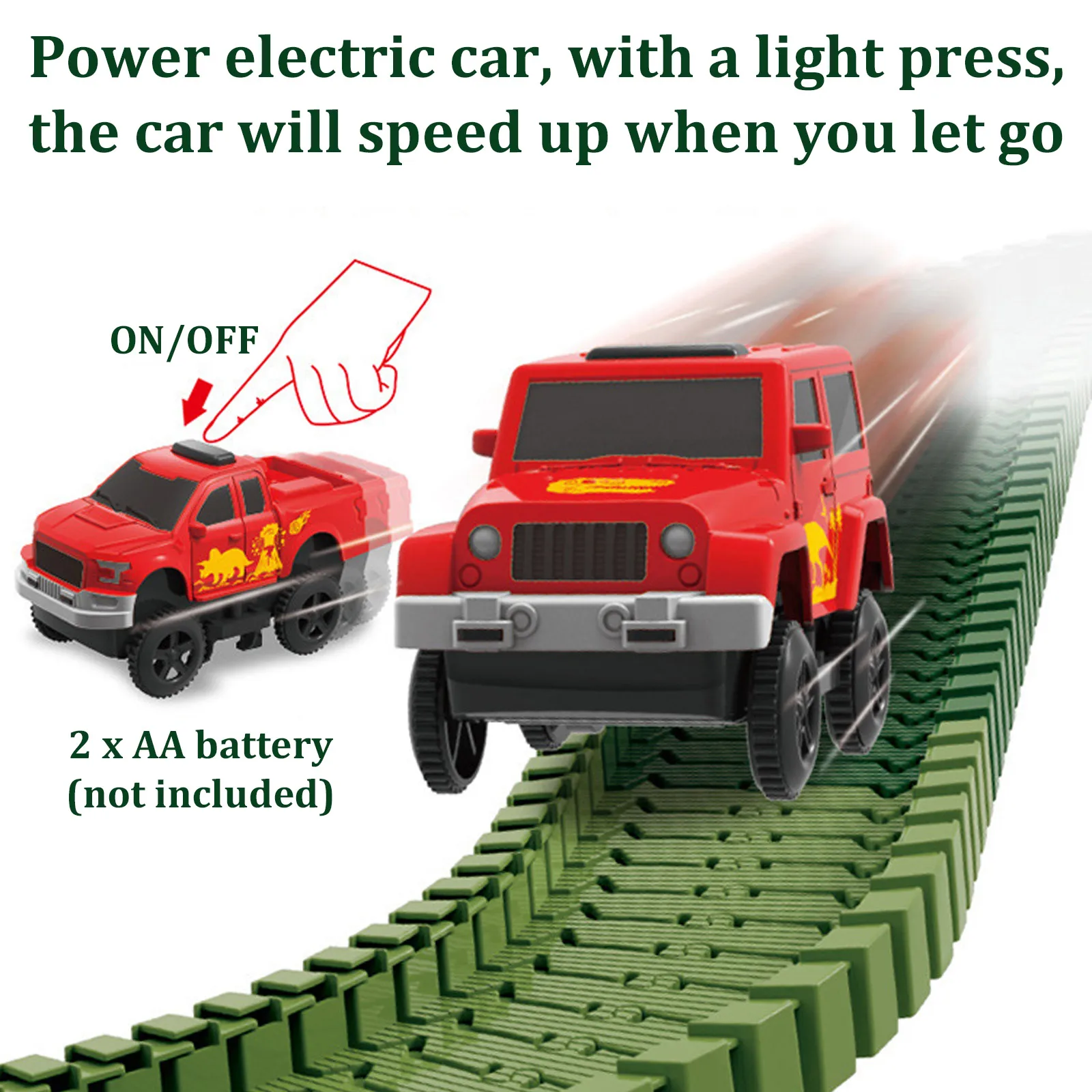 152 шт детский набор сделай сам гибкий динозавр железнодорожного пути гоночный