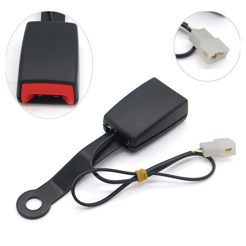 Автомобильный передний Ремень для сиденья с пряжкой на подкладе разъем