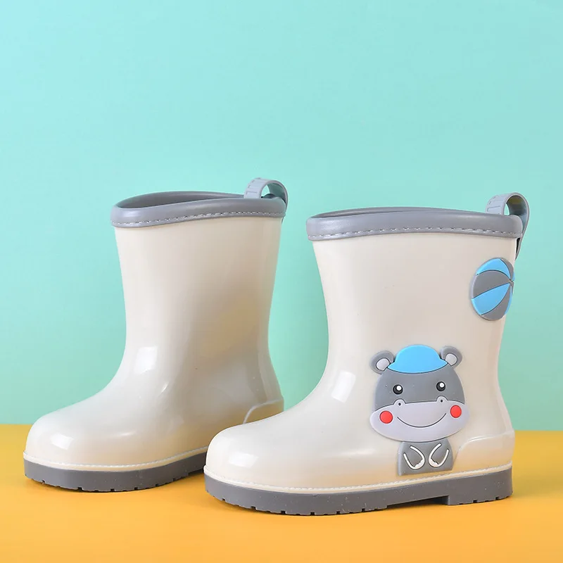 Водонепроницаемые резиновые сапоги из ПВХ для мальчиков и девочек | Детская