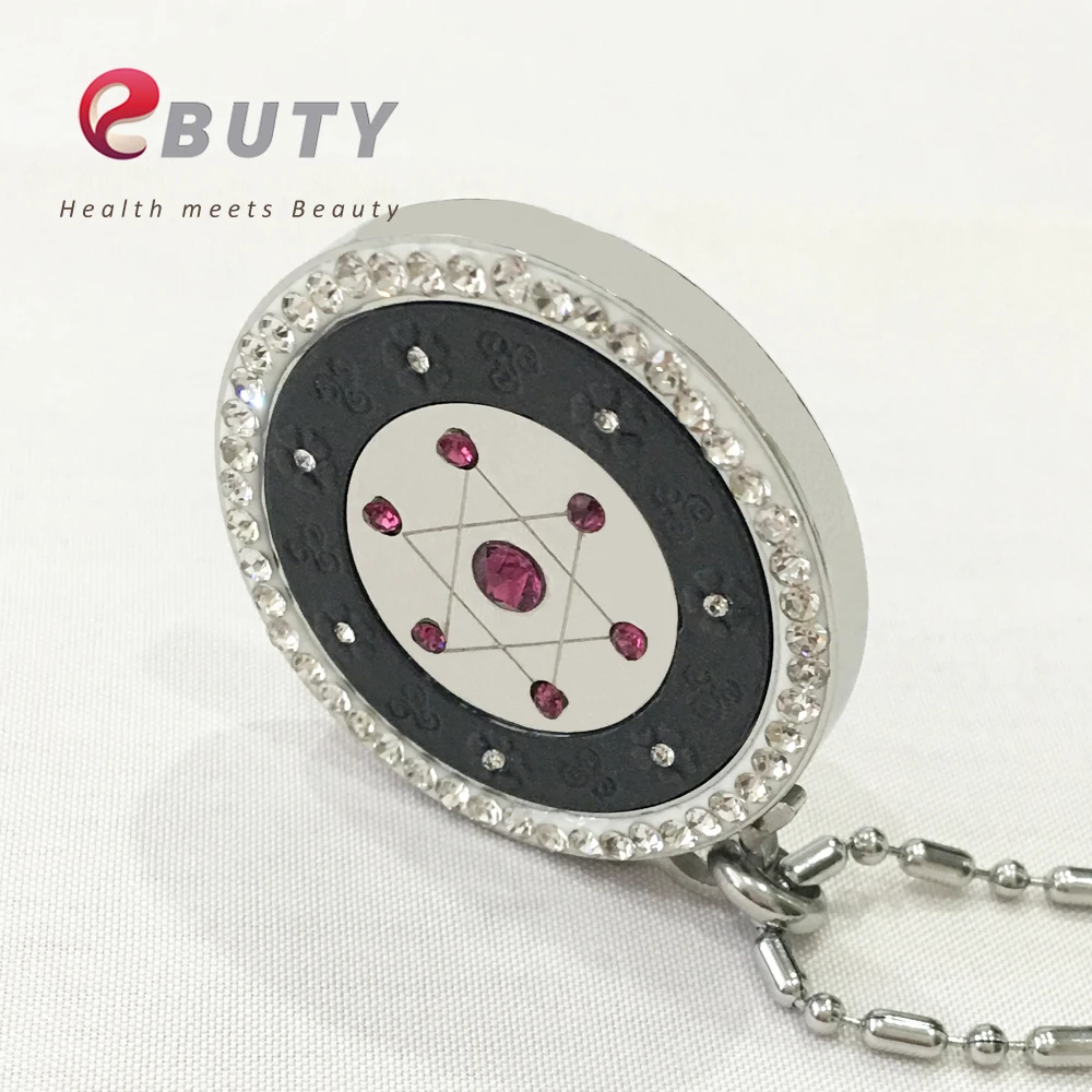 EBUTY Давид кулон Лава звезда Квант энергии подвески 4000CC отрицательные ионы белый розовый красный желтый цвет с подарочной посылка коробка