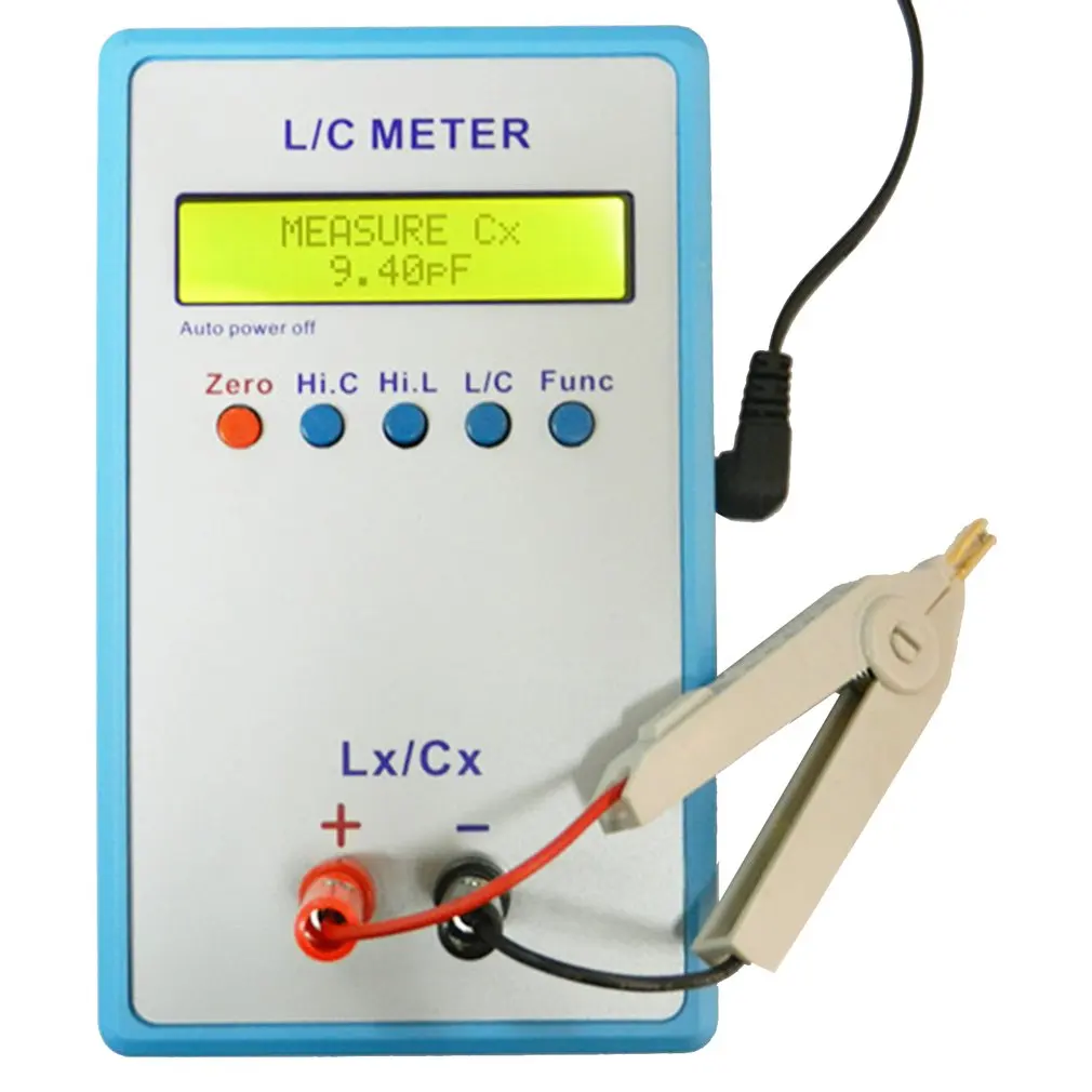 Цифровой ЖК-дисплей постоянной ёмкости универсальный Конденсатор измеритель LC