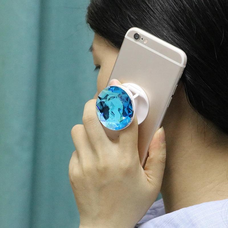 3d diamond universal phone holder tablet stand holder phone ring stand foldable mobile phone holder stand grip holder socket free global shipping