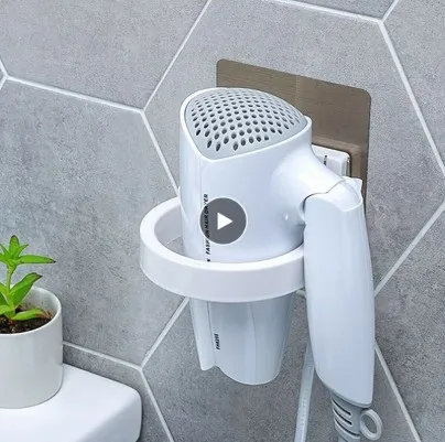 Высокое качество настенный фен для волос держатель ванной комнаты из